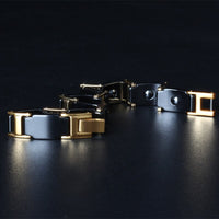 Bracelet Hommes Amitié En Céramique Titane Inox Magnétique Santé TrustyLan