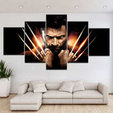 Tableau Déco HD Hollywood USA Film Affiche Wolverine Toile Peinture Murale Art Photo