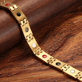 Bracelet Magnétique De Santé Top Qualité Mode Thérapie De Guérison Germanium Bijoux