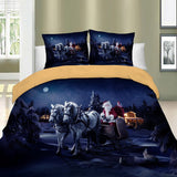 Literie Enfant Santa Claus Set Twin Full Queen King Royaume-Uni Double Taille Cheval