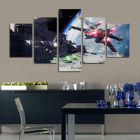 Tableau HD Décoratif Impression Affiches Toile Peinture 5 Pièces Star Wars Battlefront