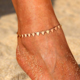 Bracelet de cheville sexy pour les Femmes partie Plage d'été accessoires fashion Or Argent