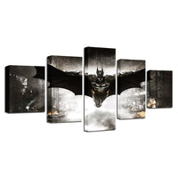 Tableau  Modulaire HD Peinture Cadre Art Affiche 5 Panneau Film Batman Image Maison