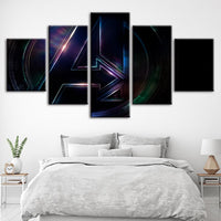 Tableau Déco Peinture Mur Art Affiche HD The Avengers Signe Modulaire Marvel Film