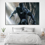 Tableau Peintures Sur Toile Mur Art Affiche Décoration Black Panthère Super Héros