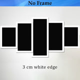 Tableau Décoratif Toile HD Imprimer Peinture Modulaire Photos 5 Panneaux Star Wars