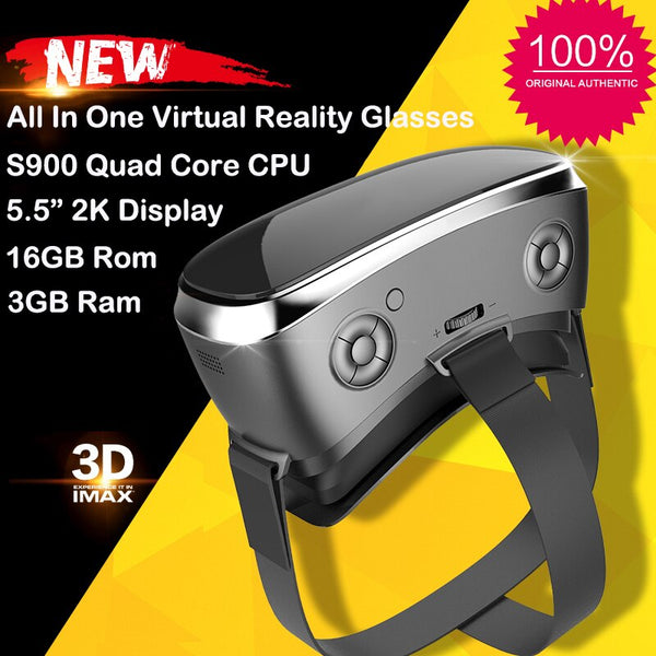 V3H VR Tout en un Réalité virtuelle 5,5 pouces Affichage 2K Actions 3 Go / 16 Go S900
