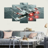 Tableau HD Star War Mur Art Toile Peinture Décor Oeuvre Science Fiction Film Imprimer