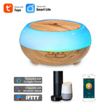 Humidificateur d'air diffuse d'huiles essentielle Smart Wifi 400 ml Alexa Google Cmd vocale
