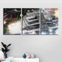 Tableau Peinture HD Mur Art Décoration Imprimer Star Wars Rebel Flotte Moderne Salon