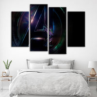 Tableau Déco Peinture Mur Art Affiche HD The Avengers Signe Modulaire Marvel Film