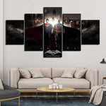 Tableau Peinture HD Sur Toile Mur Art HD Impressions 5 Pcs Superman Affiches Mur