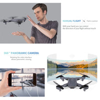Visuo XS816 Drone pliable 2 caméra 4K WiFi FPV Selfie grand angle flux optique 4Copter