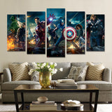 Marvel Prints Avengers Alliance 2 Affiches Et Gravures Pour Le Salon Décoration Mur Art