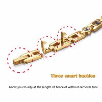 Bracelet Bio Energie avec 3 Boucles Intelligentes Aimant Éléments de soins santé Femmes