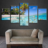 Merveilleux Tableau HD Moderne Abstraite Mur Art Photos Décoration 5 Panneaux Coco