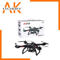 Drone Bayang X22 2GPS RC Moteur sans balais 1080P FPV HD Cam Gimbal 3D Suivez-moi