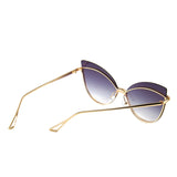 Lunettes de soleil tendance design oeil de chat pour femmes Fashion de qualité UV400