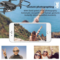 LAUMOX M69G FPV Dron 4K Cam Débit optique Selfie Dron Pliable Wifi RC Quadricoptère