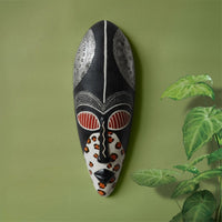 Unique sauvage et vierge beauté africaine masque de visage Tenture murale rétro maison décoration
