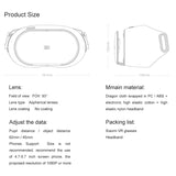 Lunettes de réalité virtuelle d'origine Xiaomi VR Play 2 avec contrôleur de jeu de cinéma