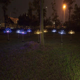 Lumières Solaire De Pelouse Fleur Pissenlit 90/150 LED/ Lampe Feux D'artifice Étanche