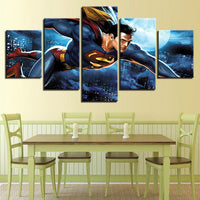 Tableau Marvel Déco HD Superman Toile Affiches Imprimée Mur Art Peinture Décorative