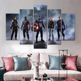 The Avengers Wall Art Affiches HD Gravures Marvel Peinture Toile Décoration Murale