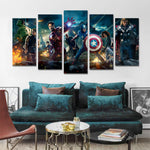 Marvel Prints Avengers Alliance 2 Affiches Et Gravures Pour Le Salon Décoration Mur Art