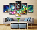 Tableau HD 5 Pièce Capitaine Amérique Iron Man Avengers Endgame Films Art Posters