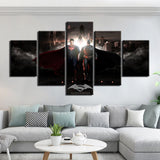 Tableau Peinture HD Sur Toile Mur Art HD Impressions 5 Pcs Superman Affiches Mur