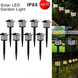 Lampe De Jardin 2-20 Pack LED Solaire Voie Lampe Extérieure Imperméable À L'eau IP65