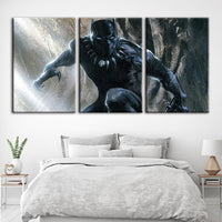 Tableau Peintures Sur Toile Mur Art Affiche Décoration Black Panthère Super Héros