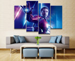 Tableau Multi Panneaux HD Cadre 4 Panneaux Image Marvel Iron Man Film Impression