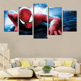 Tableau Spider Man Multi 5 Panneaux Modulaire Mur Art HD Chambre D'enfants Salon