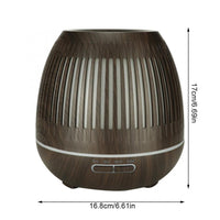 Magnifique diffuseur aromathérapie humidificateur d'air LED veilleuse 400 ml ultrasons