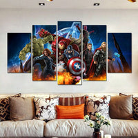 The Avengers Décoration Murale Affiches Et Gravures Photos Murales Pour Salon Mur Art