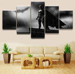 Tableau HD Art Moderne Déco Cadre 5 Pièces Modulaires Film The Dark Knight Batman