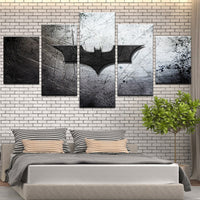 Tableau Design 5 Panneau HD Imprimé Toile Modulaire Fahion Peinture Batman Affiche