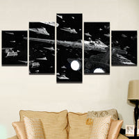 Décor Photos HD Salon 5 Panneau HD Affiche Star Wars Starfighter Toile Peinture Cadre