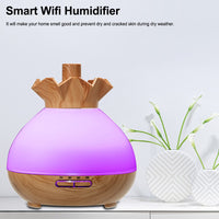 Amazon alexa Google Home Smart Wifi sans fil diffuseur d'huiles essentielles humidificateur