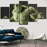 Tableau 5 Pièces Film HD Modulaire The Avengers Poster 5 Panels Comics Spécial Hulk