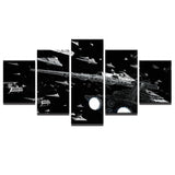 Décor Photos HD Salon 5 Panneau HD Affiche Star Wars Starfighter Toile Peinture Cadre