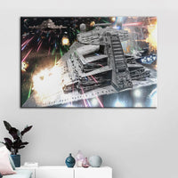 Tableau Peinture HD Mur Art Décoration Imprimer Star Wars Rebel Flotte Moderne Salon