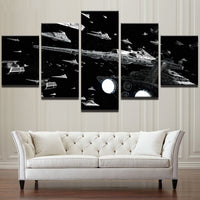 Décor Photos HD Salon 5 Panneau HD Affiche Star Wars Starfighter Toile Peinture Cadre