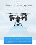 JD-11 Selfie Drone Cam HD 2MP Long Volant 2.4G WiFi FPV Télécommande 4coptère 6-Axis