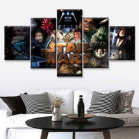 Tableau Multi-Panneaux HD Impressions Sur Toile Peinture Star Wars Wall Art Photo HD