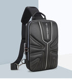 Nouveau sac hommes multifonction Anti-vol sac à bandoulière USB mode voyage Pack