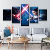 L'ascension De Skywalker Affiche Tableau Déco HD Image Modulaires 5 Pièces Star Wars