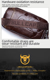 Sacoche BULLCAPTAIN Brand en Cuir Véritable Haute Qualité Homme Mode Business